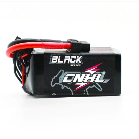 CNHL Black Series 1300mAh 22.2V 6S 100C Lipo Battery With XT60 Plug Long Time Flying RC FPV Racing Drone UAV Airplane Aircraft